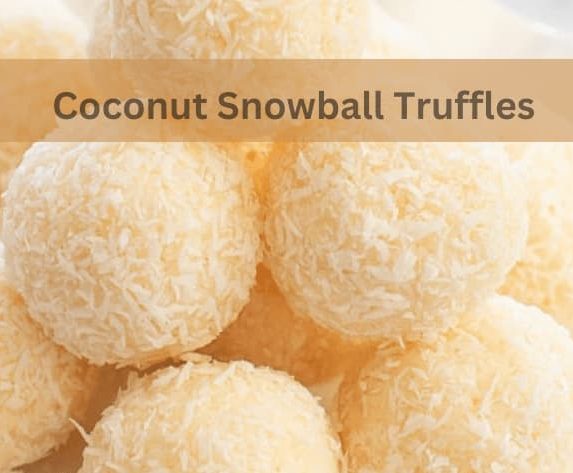 Coconut Snowball Truffles